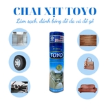 Bình Xịt Đánh Bóng Da Nhựa Gỗ Và Nội Thất  Toyo 500ml