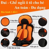 (KH) 🚗 Đai ghế ngồi ô tô an toàn cho bé – 14 màu | Đệm êm – thoáng khí – bảo vệ toàn diện - DG08