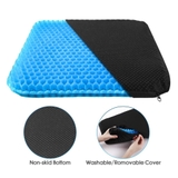 Đệm Ngồi 2 Lớp 3D Thoáng Khí – Nệm Ngồi Bệt Silicon Đàn Hồi - 42x36x3.5cm