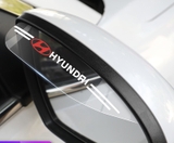 Bộ 2 miếng vè che mưa trong suốt logo hãng