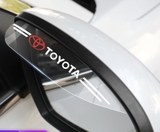 Bộ 2 miếng vè che mưa trong suốt logo hãng