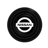 Nút giảm chấn logo hãng xe màu đen - NGC