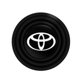 Nút giảm chấn logo hãng xe màu đen - NGC