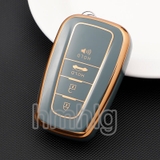 (TPU) Ốp khóa mạ nhựa dẻo silicon hãng xe TOYOTA