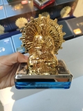 (50ml) Nước hoa ô tô CARLOX kiêm tượng phật Quan Thế Âm nghìn tay xoay 360 độ bằng năng lượng mặt trời
