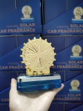 (50ml) Nước hoa ô tô CARLOX kiêm tượng phật Quan Thế Âm nghìn tay xoay 360 độ bằng năng lượng mặt trời