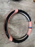 Bọc vô lăng vân carbon phối da nhiều màu - Luxury Car size 38cm - Tròn