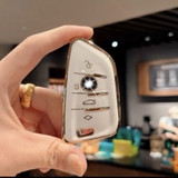(TPU) ốp khóa mạ nhựa xe BMW