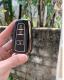 (TPU) Ốp khóa mạ nhựa dẻo silicon hãng xe TOYOTA