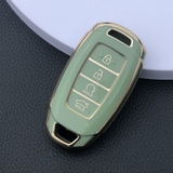 (TPU) Ốp khóa mạ nhựa xe Hyundai