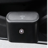 combo thùng đựng rác mini+hoa trà đá đen