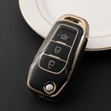 (TPU) ốp khóa mạ nhựa  xe Ford