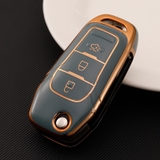 (TPU) ốp khóa mạ nhựa  xe Ford
