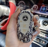 Ốp khoá GUCCI, DIOR , BUBERRY bảo vệ chìa khóa cho dòng xe ô tô Mercedes Benz C class S class E class GLS 2022 form mới