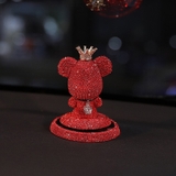 Gấu chân ngắn Gloomy Bear Đính Đá đặt taplo tặng sáp thơm (GCN)