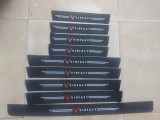 Sét 9 miếng vân carbon chống trầy xước bậc và cốp xe ( gồm 8 miếng bậc + 1 miếng cốp ) - NBC