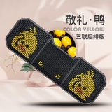 Bộ tựa lót ghế bi gỗ hoạt hình dễ thương