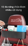 Khay ABS treo đồ sau ghế vân carbon