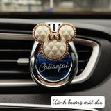 Nước hoa cửa gió CatPai Xanh - Mickey Trắng