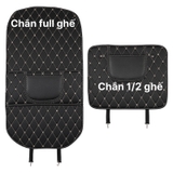 Tấm chắn lưng ghế ô tô Da PU bảo vệ hàng sau - chống nước dễ dàng lau chùi