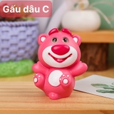 Phụ kiện ô tô con gấu dâu LOTSO