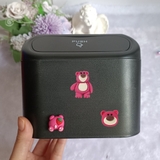 Thùng đựng rác+icon gấu dâu+thân gấu+đầu gấu