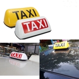 Mào TAXI đế nam châm có đèn size nhỏ 28cm