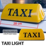 Mào TAXI đế nam châm có đèn size nhỏ 28cm