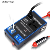 Bộ Chuyển Đổi Nguồn 1500W DC12V/24V Sang 220V Kèm 4 Cổng Usb Cho Xe Hơi