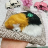 Thú bông than hoạt tính size mini 15x17cm