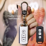 combo ốp khóa sh 3 nút trắng viền bạc+móc kobi xám