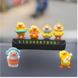combo 6 vịt+bảng số thường đen
