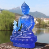 Tượng Phật Dược Sư lưu ly đủ màu phong thuỷ