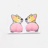 Set 2 miếng dán mông silicon stiker nhiều hình