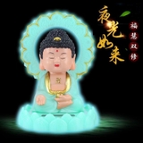 Tượng Phật Như Lai Gật Đầu Toả Vầng Hào Quang -năng lượng MT