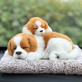 ( loại đôi ) Thú bông than hoạt tính trên ô tô 20x28cm