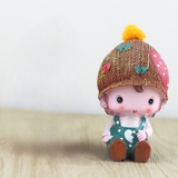 Mô hình Tượng bé gái bé trai dễ thương - phụ kiện trang trí