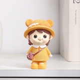 Mô hình Tượng bé gái bé trai dễ thương - phụ kiện trang trí