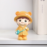 Mô hình Tượng bé gái bé trai dễ thương - phụ kiện trang trí