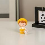 Mô hình Tượng bé gái bé trai dễ thương - phụ kiện trang trí