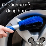 Dụng Cụ Bàn Chải Vệ Sinh Bánh Xe lazang màu xanh