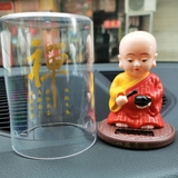 Tượng phật chú tiểu gõ mõ tụng kinh - Tượng GM05 gật đầu bằng NLMT