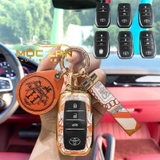 Sét Ốp khoá HERMER đủ dòng xe (ốp khoá + dây da + thẻ da)