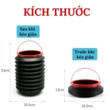 Thùng rác lò xo co giãn 4L mini