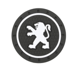 Lót cốc cao su có logo hãng