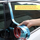 🚗 Cuộn Nẹp Viền Trang Trí Chân Kính Ô Tô Mạ Crom đủ size