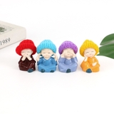 Bộ tượng 4 chú tiểu Tứ Không