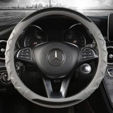 Bọc vô lăng Vân Rồng size 38cm vân carbon phối da nhiều màu