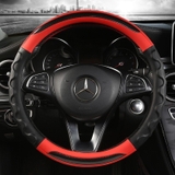 Bọc vô lăng Vân Rồng size 38cm vân carbon phối da nhiều màu