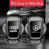 Nắp trang trí bảo vệ nút khởi động Start/Stop Engine xe ô tô có logo hãng xe kiểu dáng hình chiếc xe